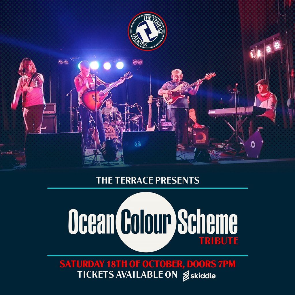 The Terrace present Ocean Colour Scheme, 18 October | Event in Falkirk | AllEvents