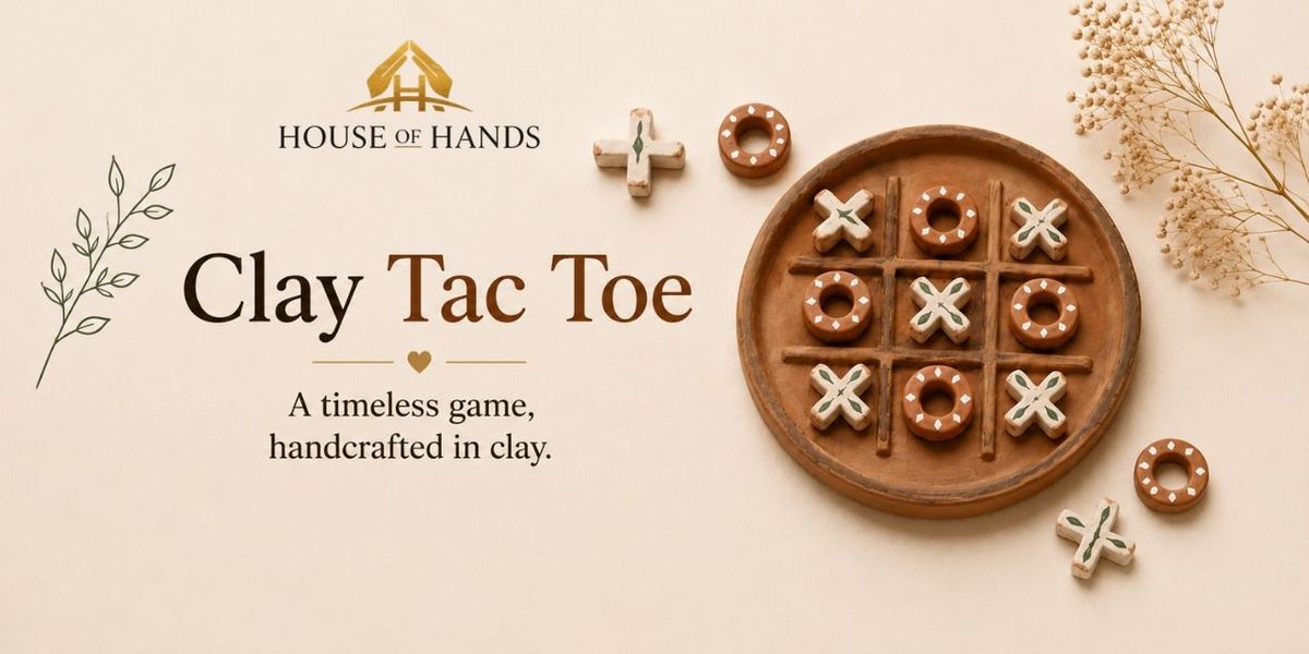 Clay Tac Toe Workshop - Mumbai