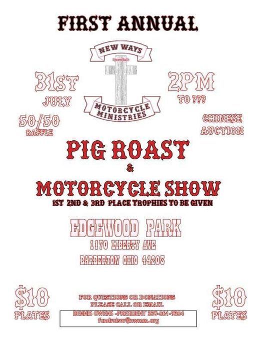 First Annual NWMM Pig Roast, Barberton, Ohio, July 31 2021 AllEvents.in