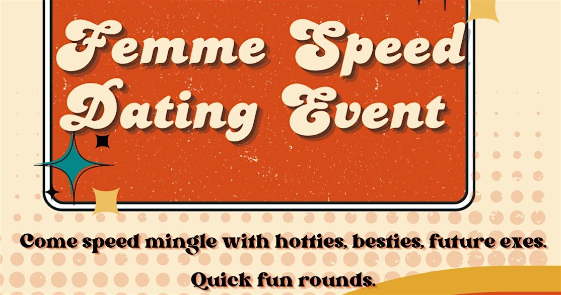 Femme Speed Date Event (Pop-Up) Ages 31-48, 13 December | Event in Milwaukee | AllEvents