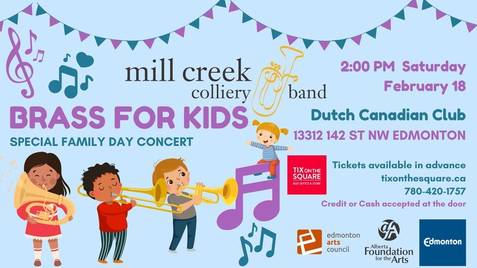 Brass For Kids!, Dutch Canadian Centre, Edmonton, 18 February 2023