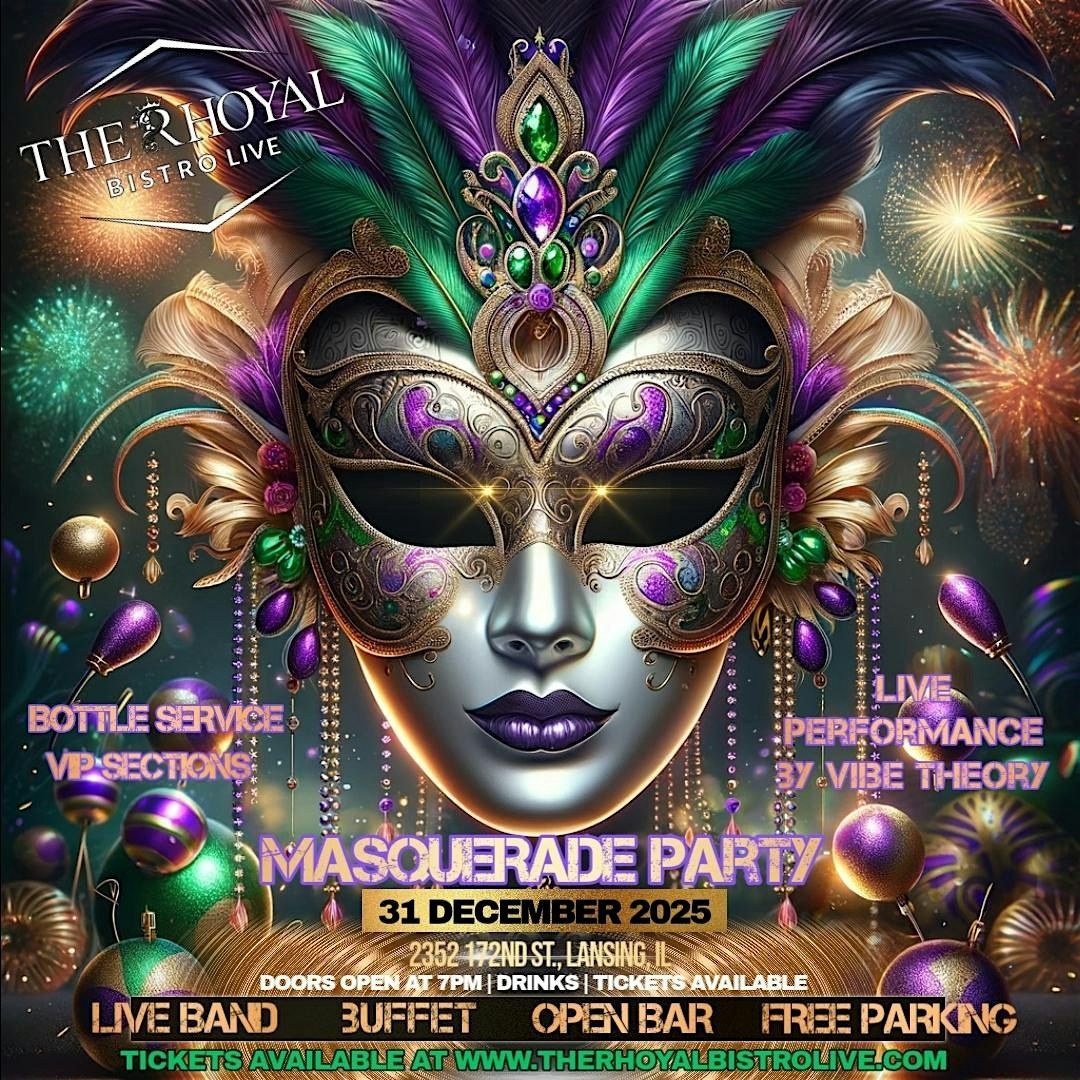 NYE Masquerade Party, 31 December | Event in Lansing | AllEvents
