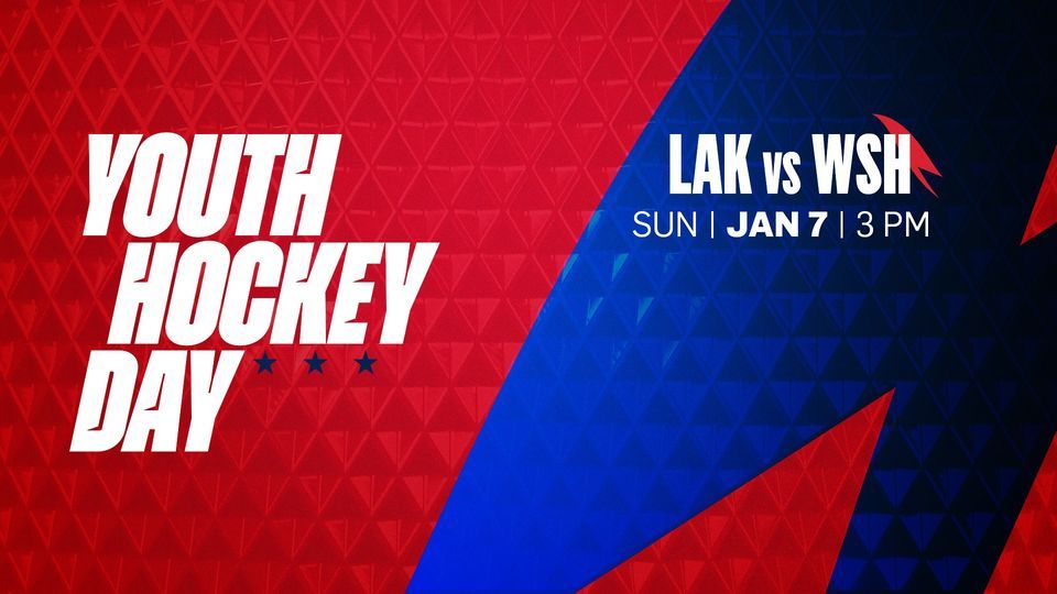 Youth Hockey Day, Capital One Arena, Arlington, January 7 2024