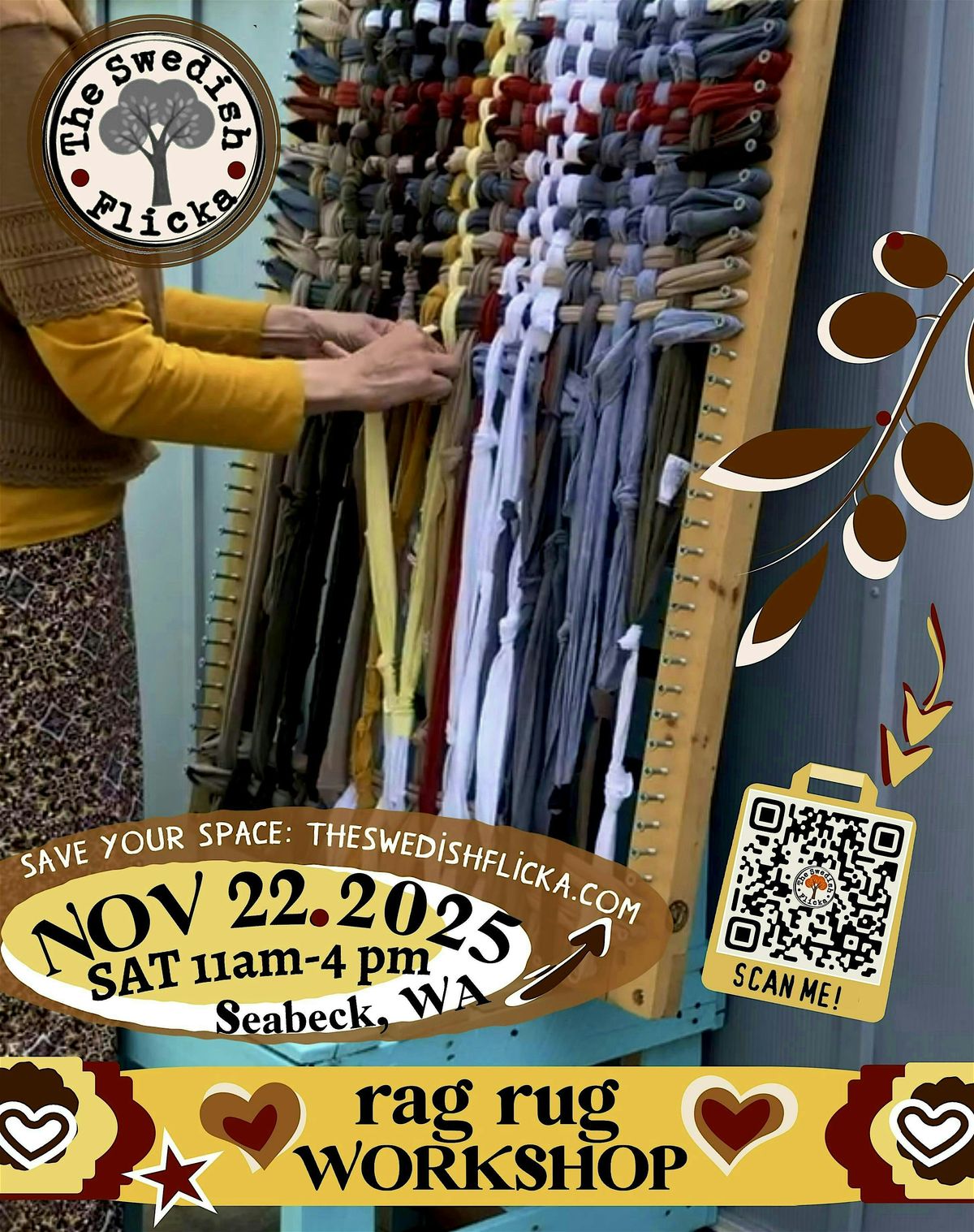 RAG RUG WORKSHOP, 22 November | Event in Seabeck | AllEvents