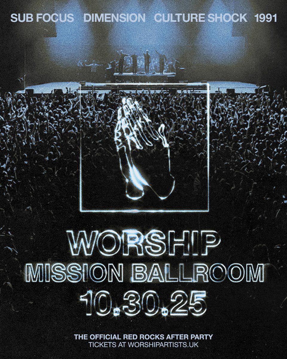 Worship Red Rocks: Sub Focus  Dimension  Culture Shock & 1991, 29 October | Event in Morrison | AllEvents