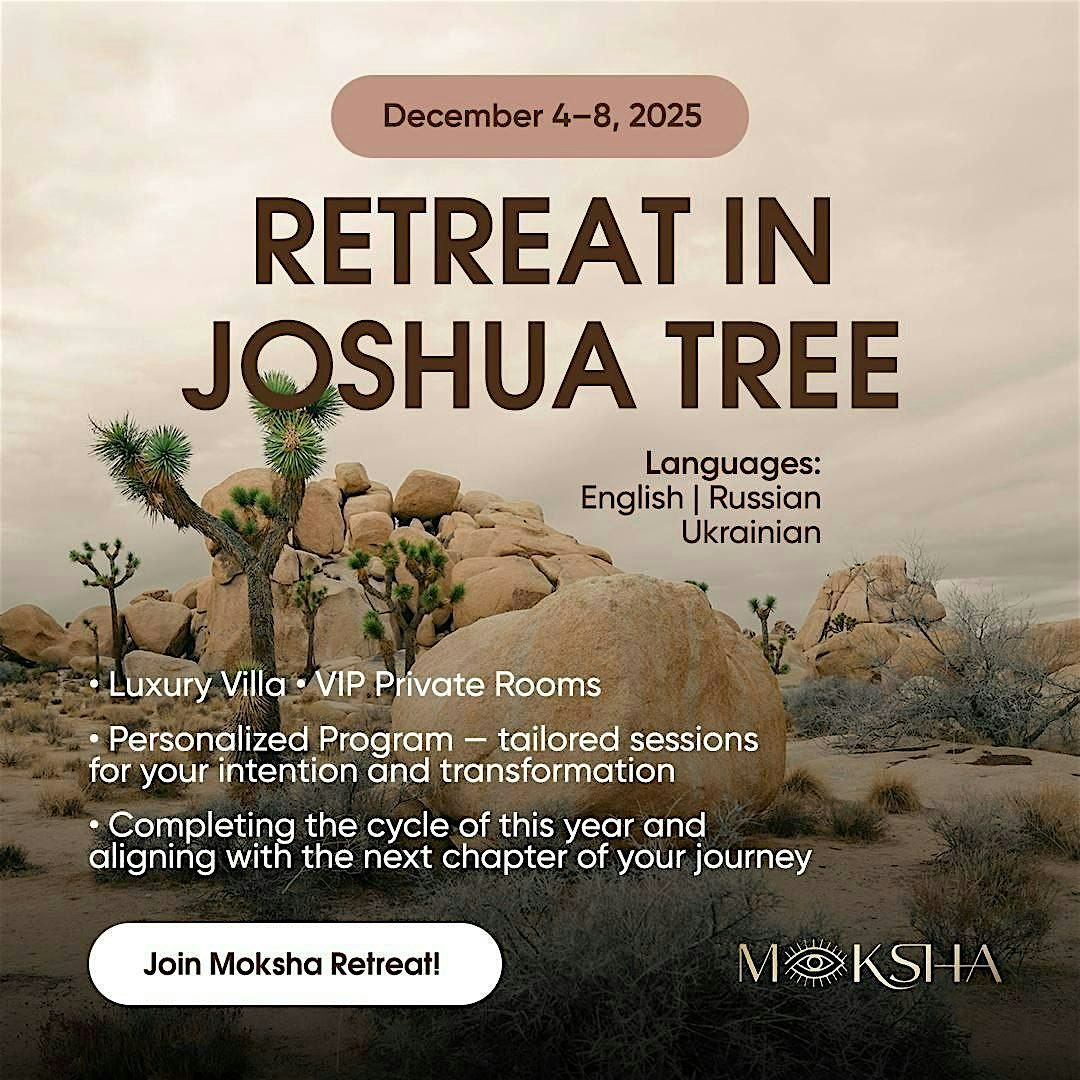 Joshua Tree Spiritual Retreat  4-8 December all inclusive, 4 December | Event in Joshua Tree | AllEvents
