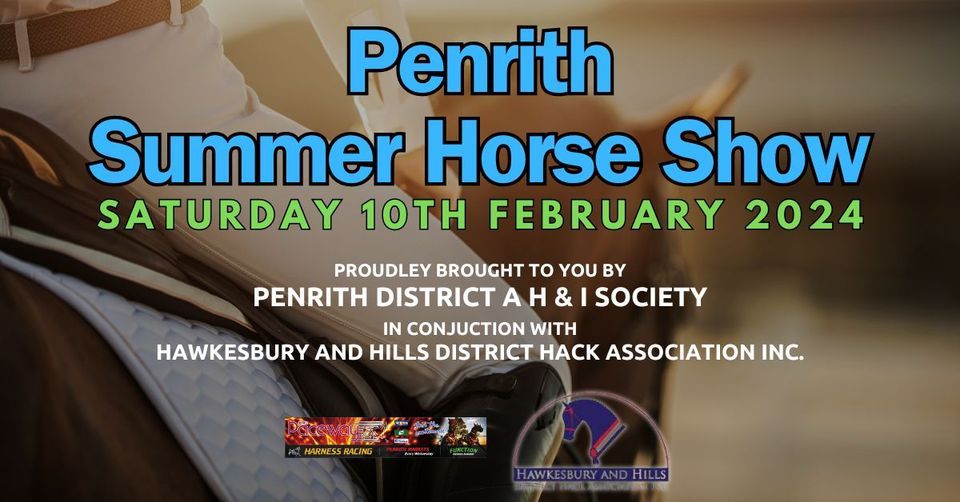 2024 Penrith Summer Horse Show, 141 Station Street Penrith, NSW