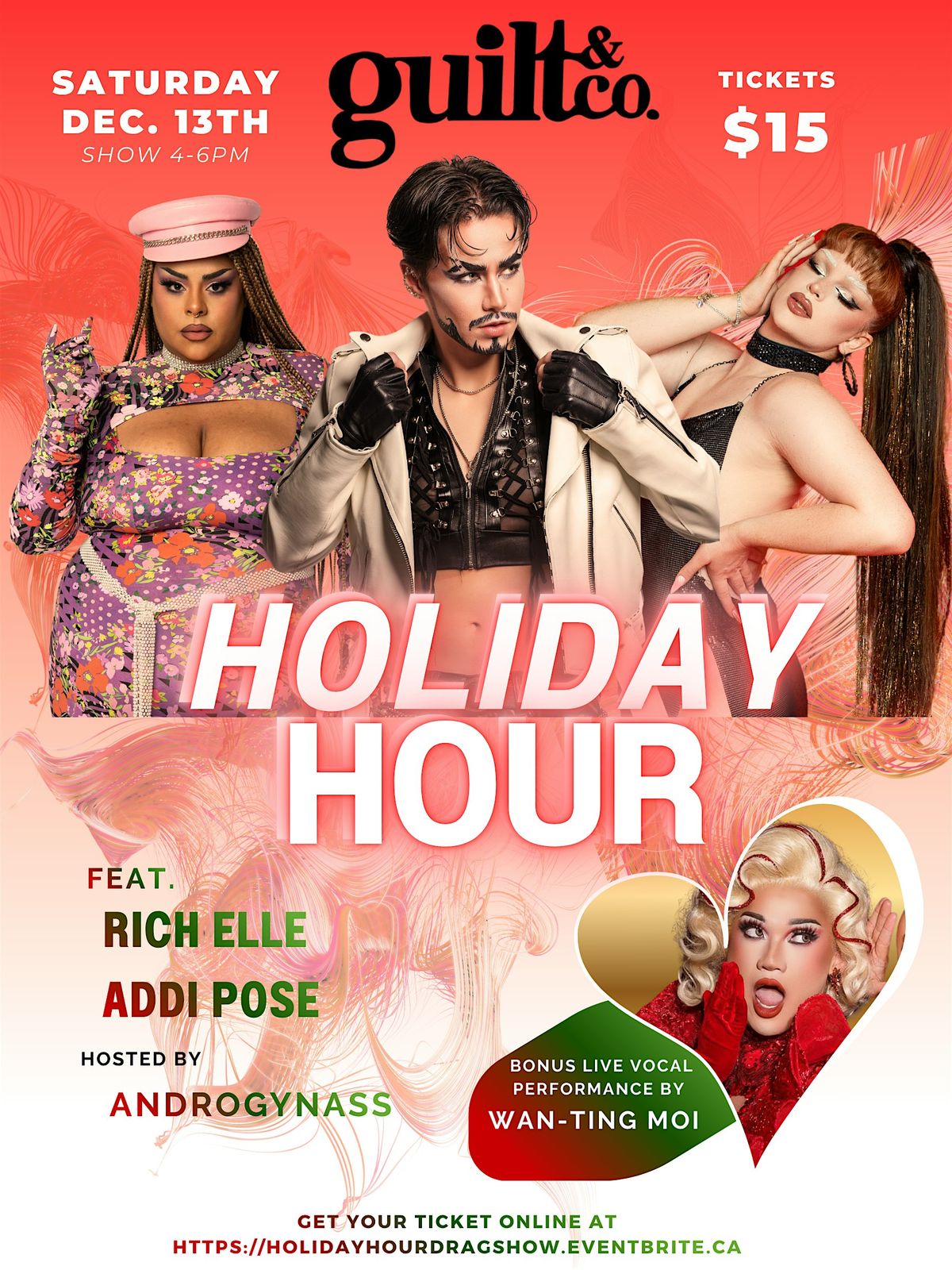 Holiday Hour Drag Show!, 13 December | Event in Vancouver | AllEvents