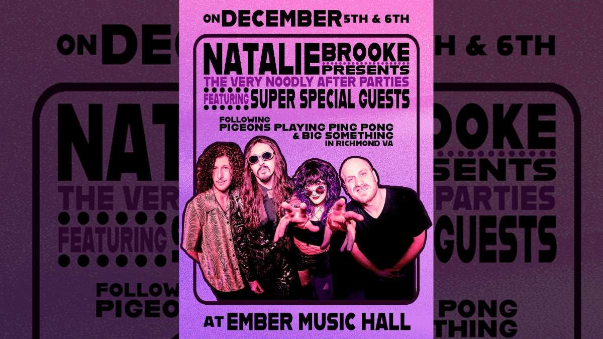 Natalie Brooke (18+) Very Noodly After Parties | Event in Richmond | AllEvents