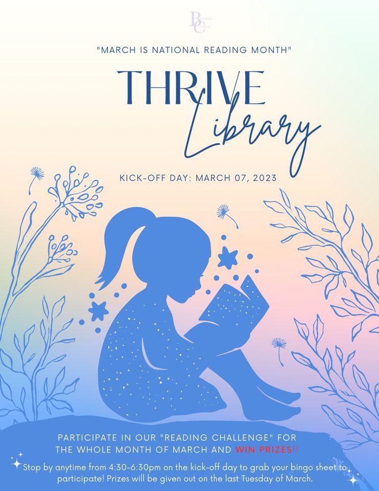 Kickoff Day for "March is National Reading Month" , Burma Center