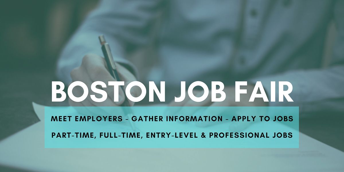 Boston Job Fair October 6 2020 Career Fair At The Inn At