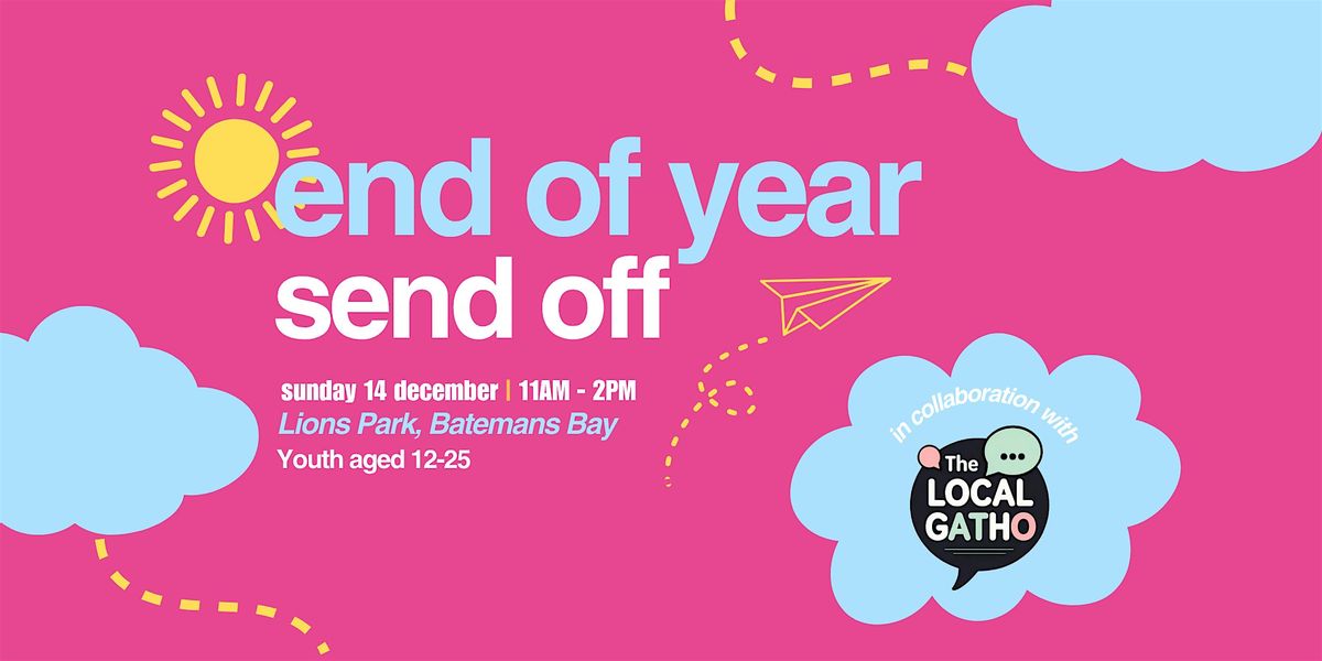 Youth end of year send off, 14 December | Event in Batemans Bay | AllEvents