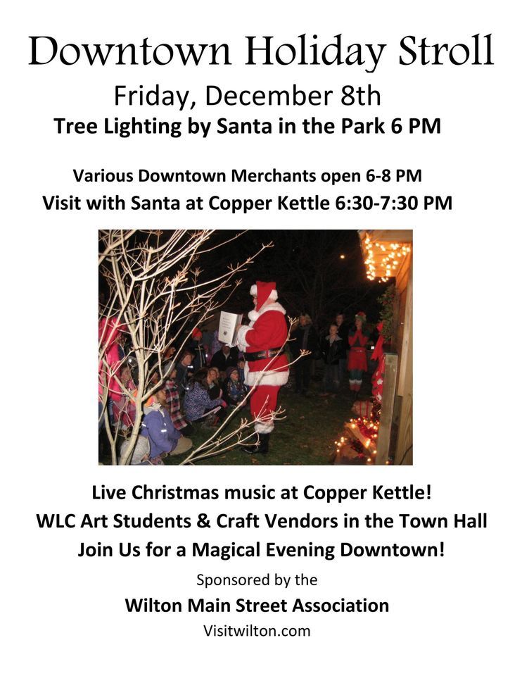 Holiday Stroll 2023, Wilton (town), NH, December 8 2023 AllEvents.in