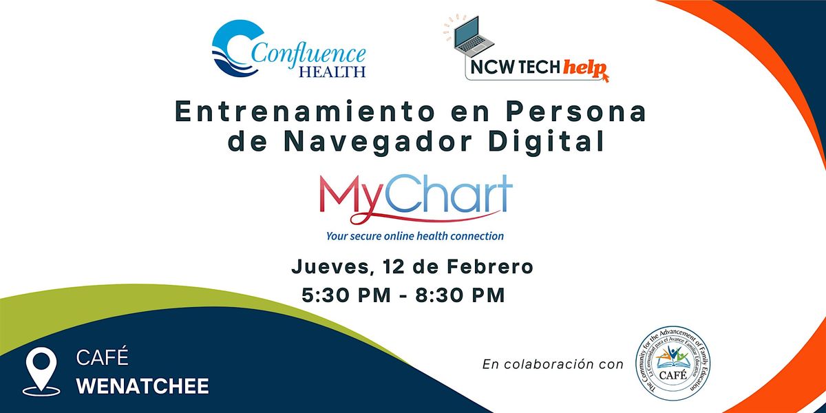 Entrenamiento en Persona de Navegador Digital MyChart (Wenatchee)