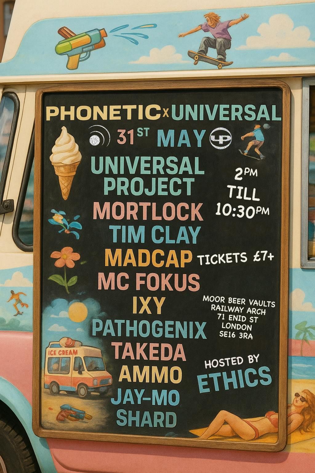 Phonetic X Universal Project Summer Day Party , 31 May | Event in London | AllEvents