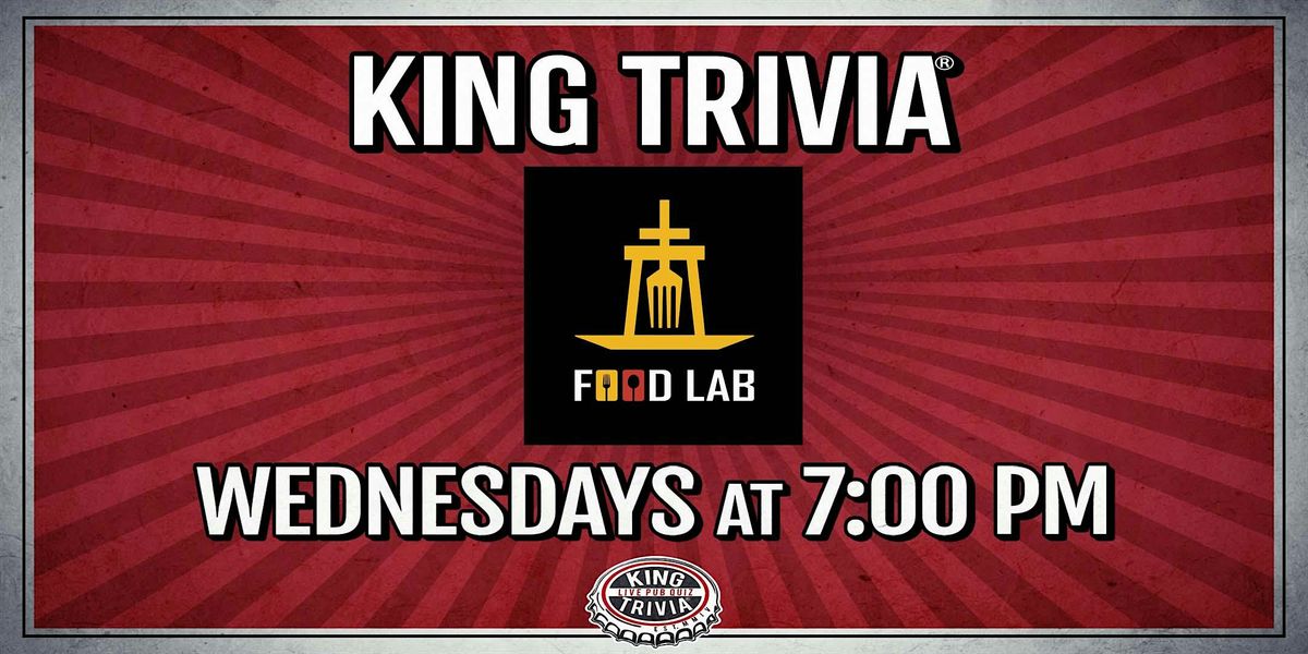 Trivia Night at Riverside Food Lab, Riverside Food Lab | AllEvents