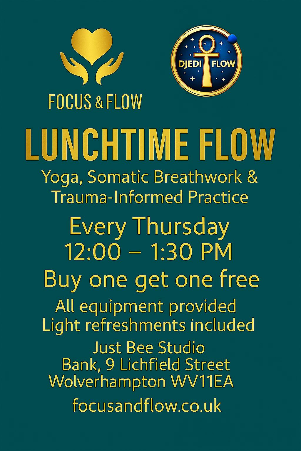 Lunchtime Flow | Event in Wolverhampton | AllEvents