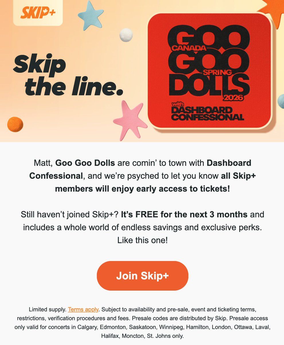 Goo Goo Dolls Halifax Tickets, 10 April | Event in Halifax | AllEvents