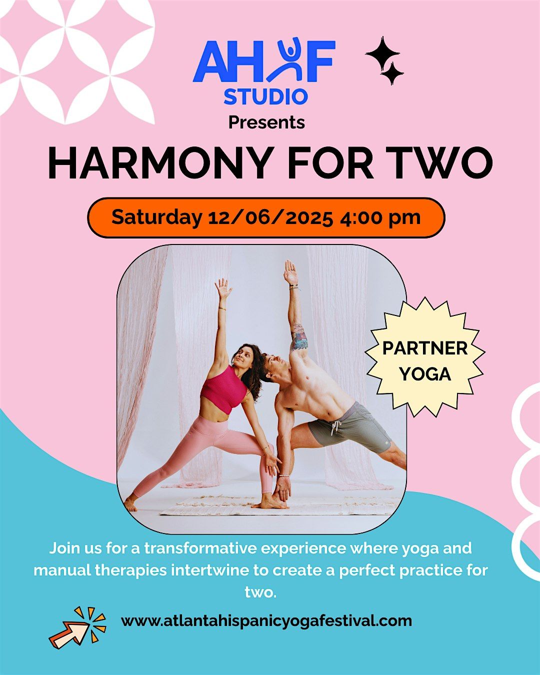 Harmony for Two Workshop / Armonía para Dos, 6 December | Event in Roswell | AllEvents