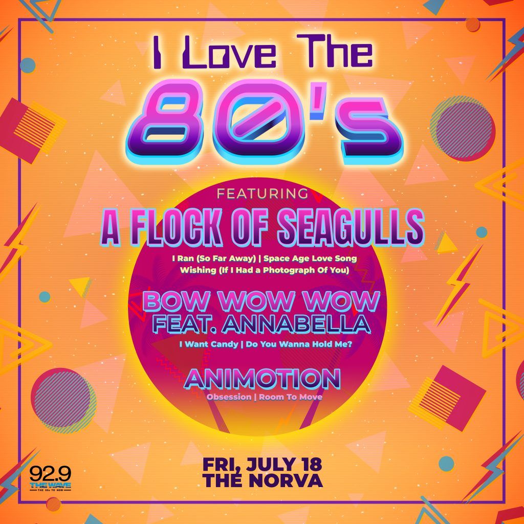 I Love The 80s: A Flock of Seagulls, 13 June | Event in Minneapolis | AllEvents
