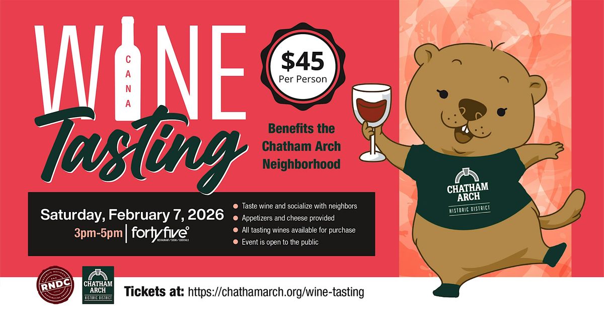 Chatham Arch Groundhog Day Wine Tasting, 7 February | Event in Indianapolis | AllEvents
