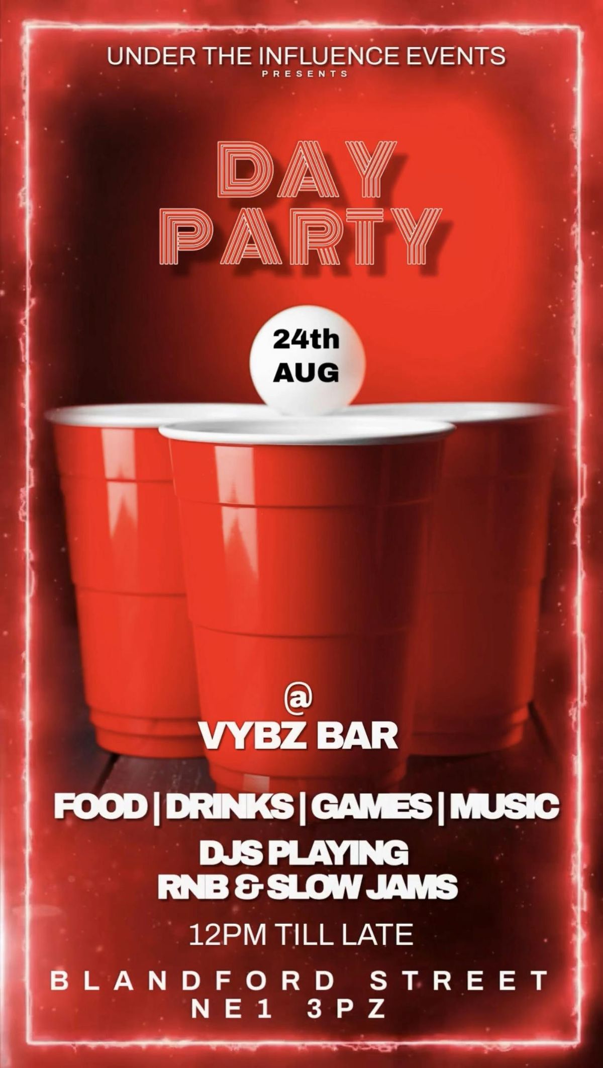UNDER THE INFLUENCE EVENTS , 24 August | Event in Newcastle Upon Tyne | AllEvents