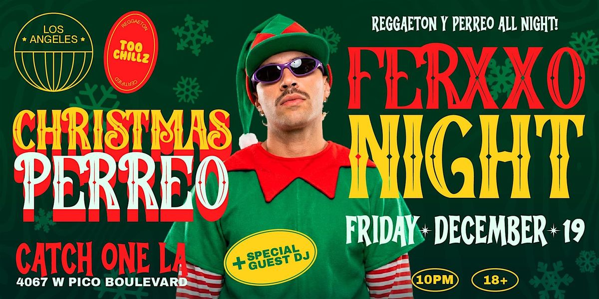 CHRISTMAS PERREO @ CATCH ONE LOS ANGELES, 19 December | Event in Los Angeles | AllEvents