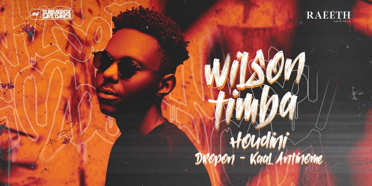Wilson Timba at Raeeth, Goa, 1 June | Event in Goa | AllEvents