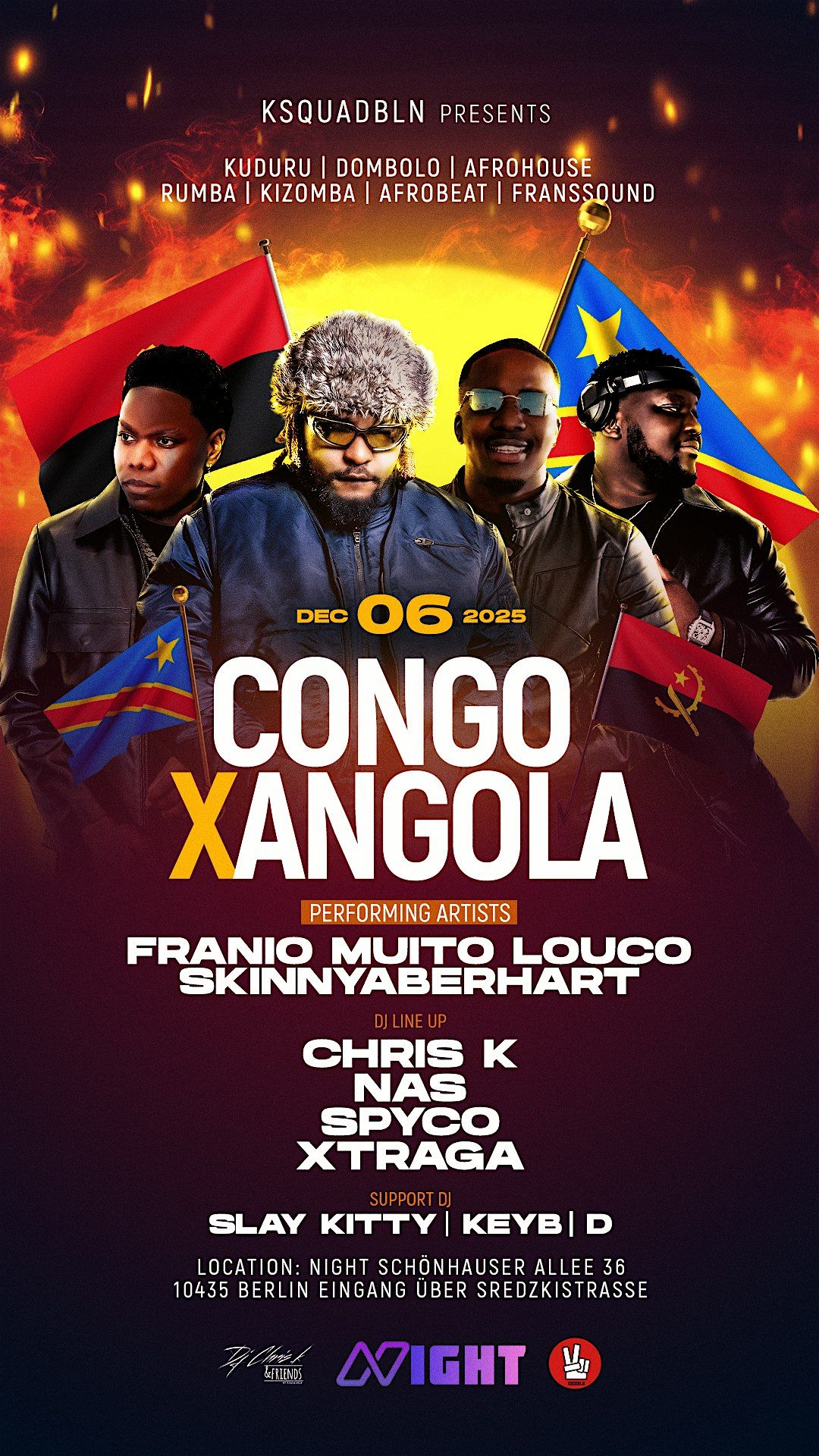 Congo x Angola, 6 December | Event in Berlin | AllEvents