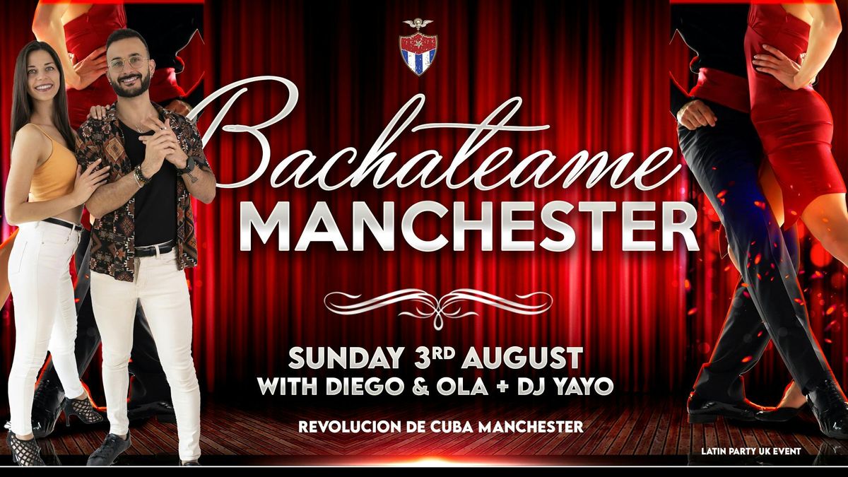 Bachateame Manchester - Sunday 3rd August | Revolution de Cuba, 3 August | Event in Manchester | AllEvents