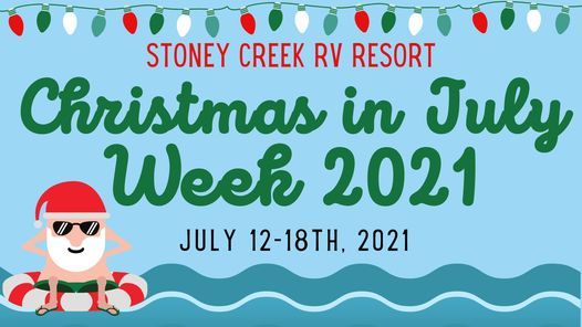 Christmas In July Week 2021 Stoney Creek Rv Resort Campground Osseo July 12 To July 18 Allevents In Christmas Conference 2021-2021