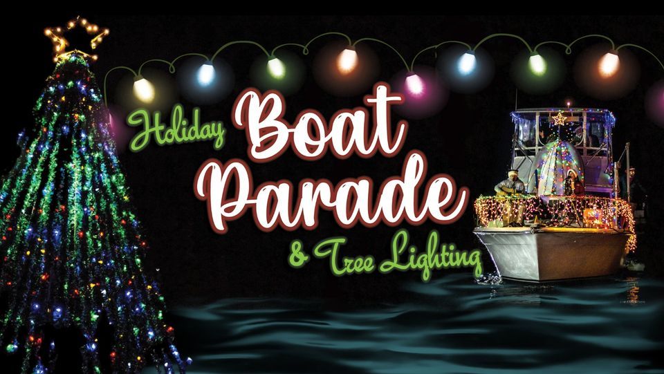 Holiday Boat Parade & Tree Lighting, Dunedin Marina, December 3 2025
