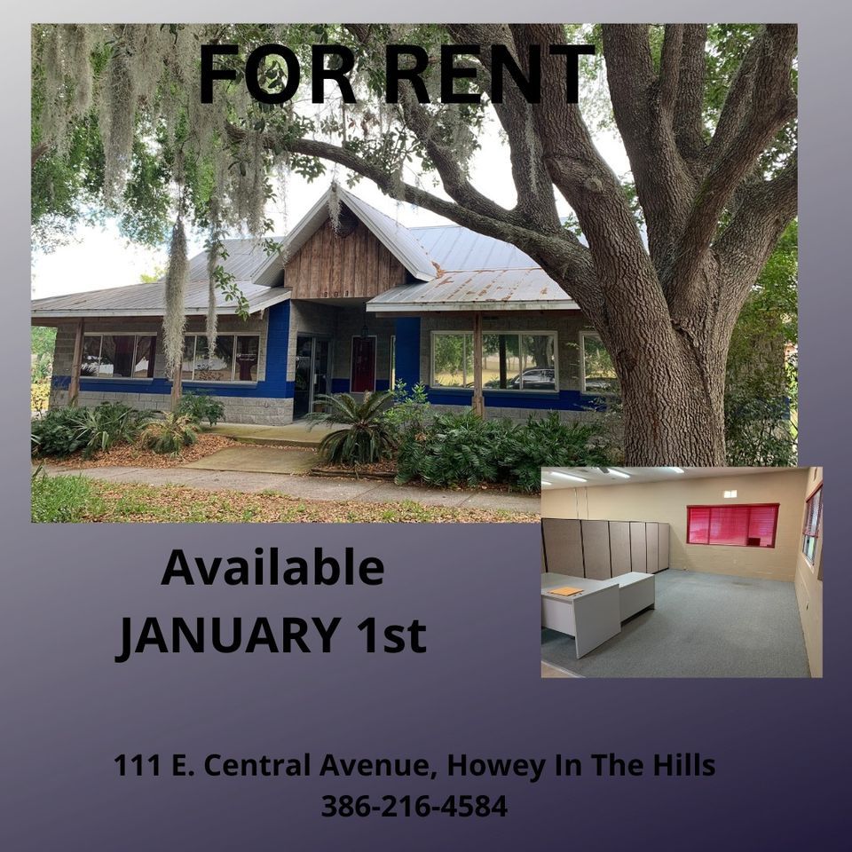 Office Space For Rent!, 111 E Central Ave, HoweyintheHills, FL 34737