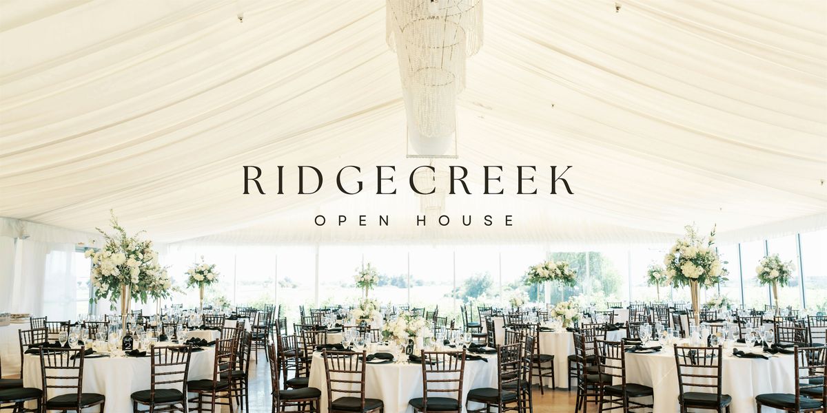 Open House at RidgeCreek Golf Course
