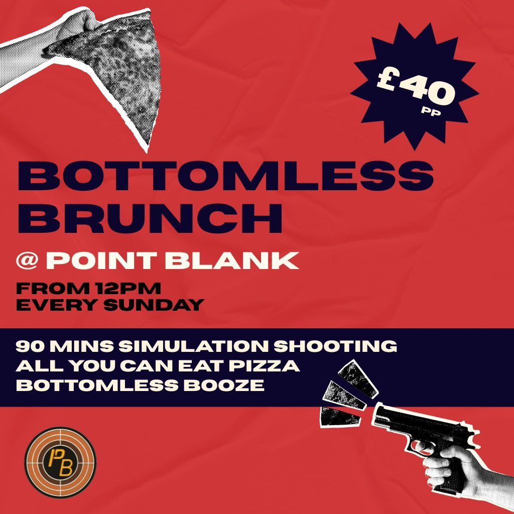 Bottomless Brunch @ Point Blank Shooting Leeds | Event in Leeds | AllEvents