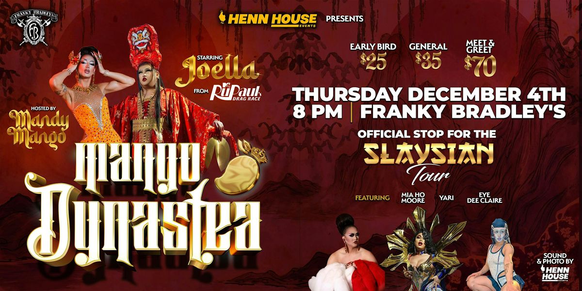 Henn House Events Presents: Mango Dynastea, 4 December | Event in Philadelphia | AllEvents