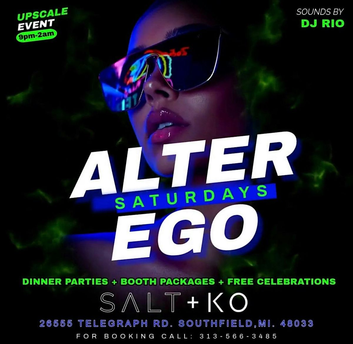 Alter Ego Saturday’s @ Salt & KO | Event in Southfield | AllEvents