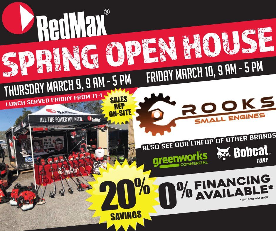 Rooks Small Engine open house - Thursday March 9th 2023, Rooks Small ...