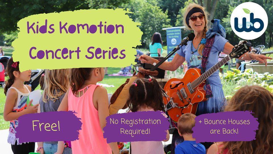Kids Komotion Concert Series, Marshbank Park, West Bloomfield Township