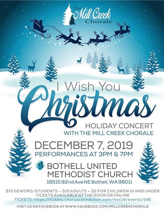 Holiday Concert at Bothell United Methodist Church, Bothell