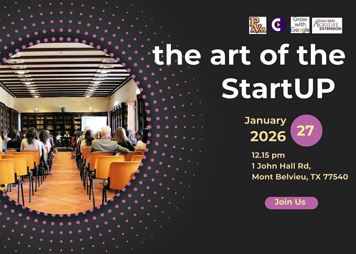 The Art of The StartUP