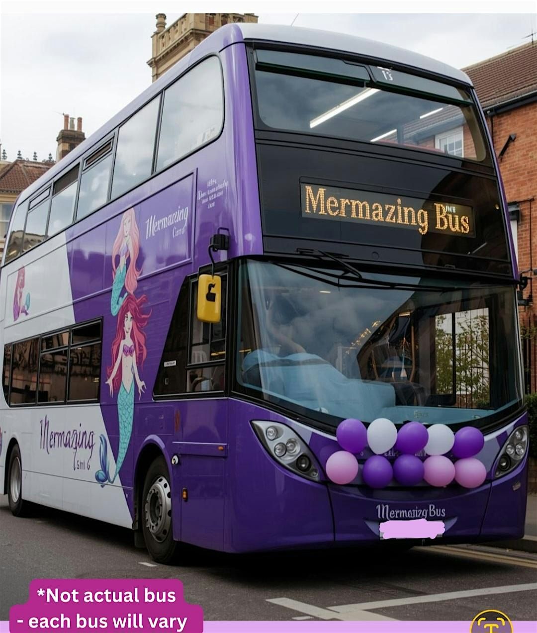 THE LIBERTIES & FINGLAS ROUTE- MERMAZING MERMAID BUS & SHOW TICKET, 6 December | Event in Puddenhill