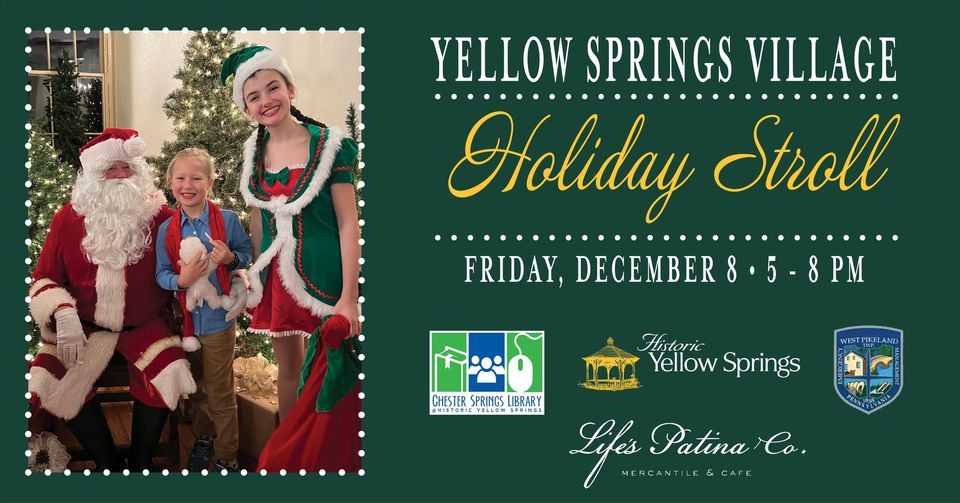 Yellow Springs Village Holiday Stroll, Historic Yellow Springs