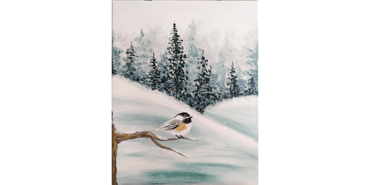 Winter's Song - Paint and Sip in Boston | Classpop!™, 9 December | Event in Lexington | AllEvents