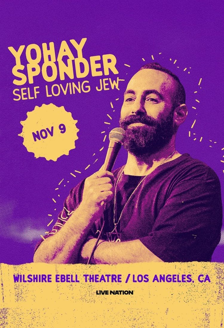 Yohay Sponder: Self Loving Jew at Newman Center, 8 January | Event in Denver | AllEvents