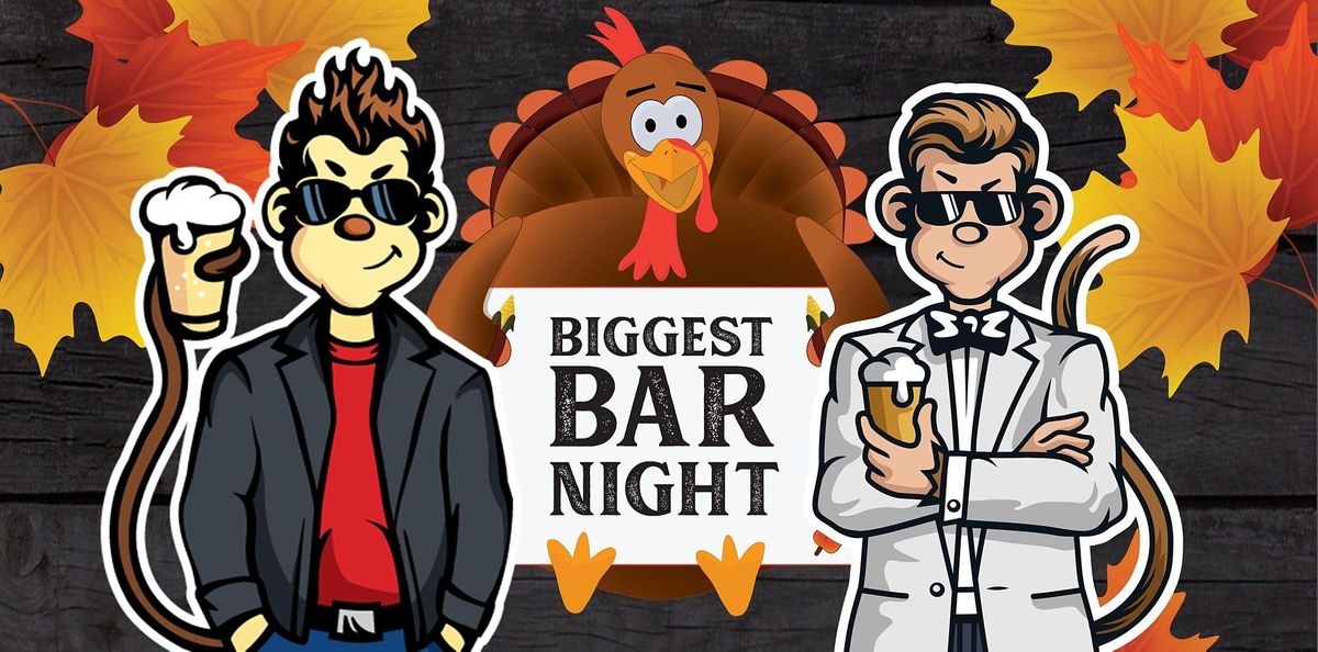 BIGGEST BAR NIGHT OF THE YEAR, Suds Monkey Brewing Company, Dripping