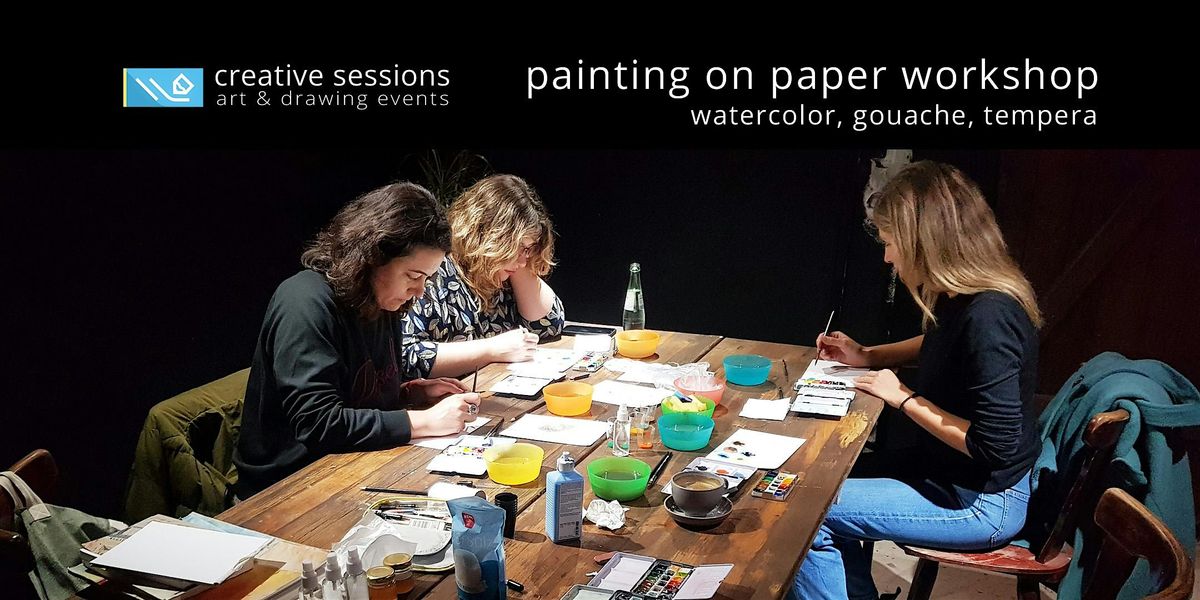 Watercolor, Gouache, Tempera [Basic Techniques], 9 December | Event in Berlin | AllEvents