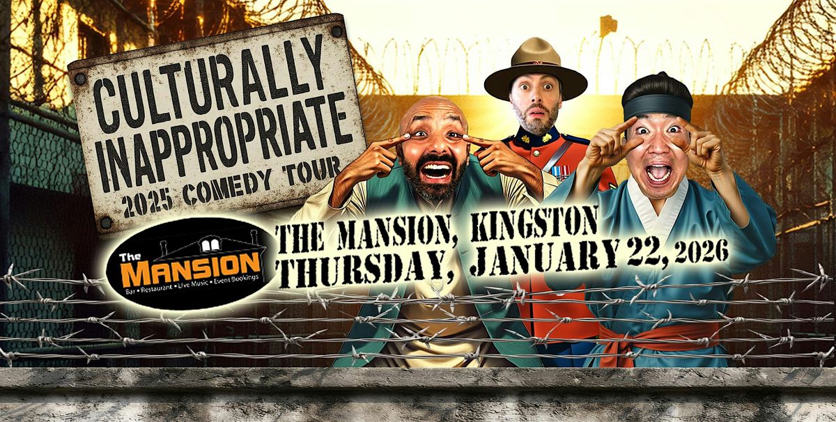 Culturally Inappropriate | STAND UP COMEDY TOUR | 2025, 22 January | Event in Kingston | AllEvents