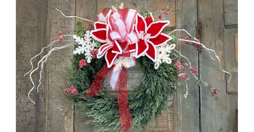 Make & Take A Holiday Wreath, Casey's Outdoor Solutions Garden & Gifts