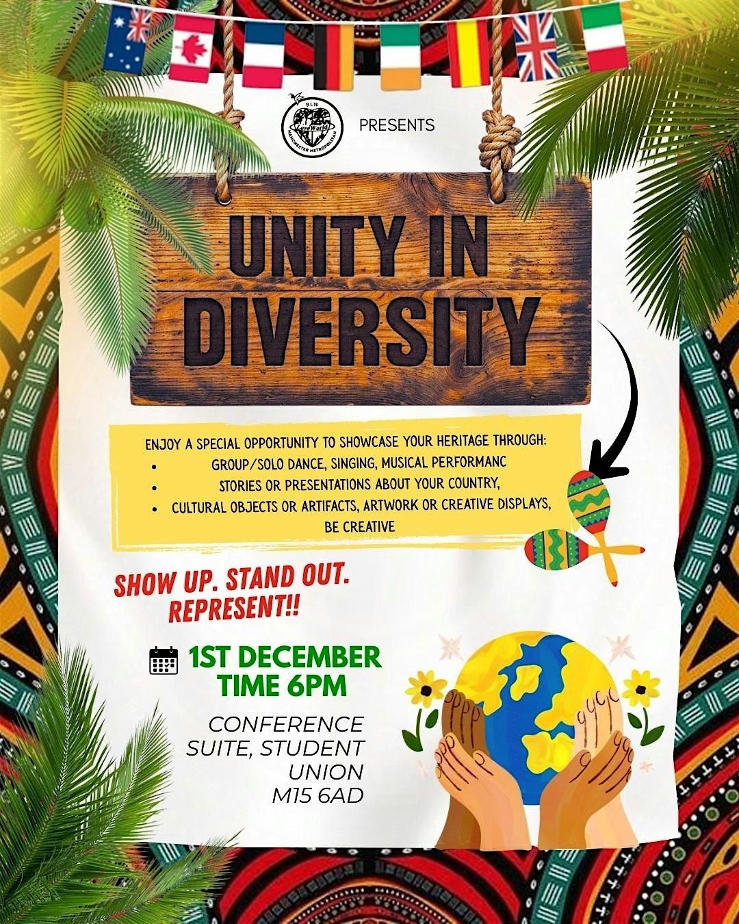 Unity in Diversity, 1 December | Event in Manchester | AllEvents